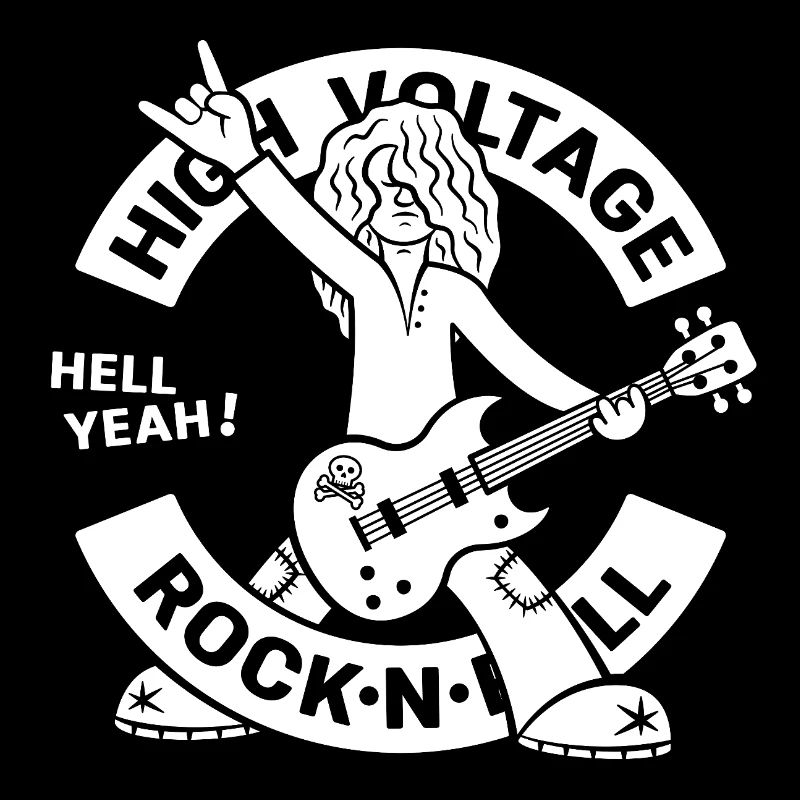 High Voltage Rock'n'Roll Guitarist