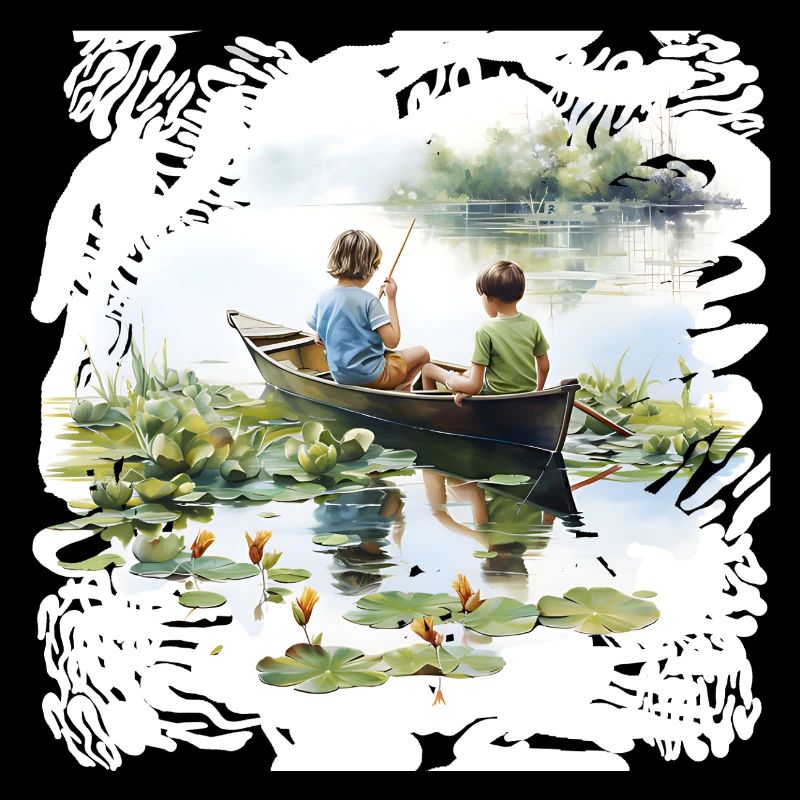 Souvenirs d’enfance Excursion en bateau à l’étang aux nénuphars