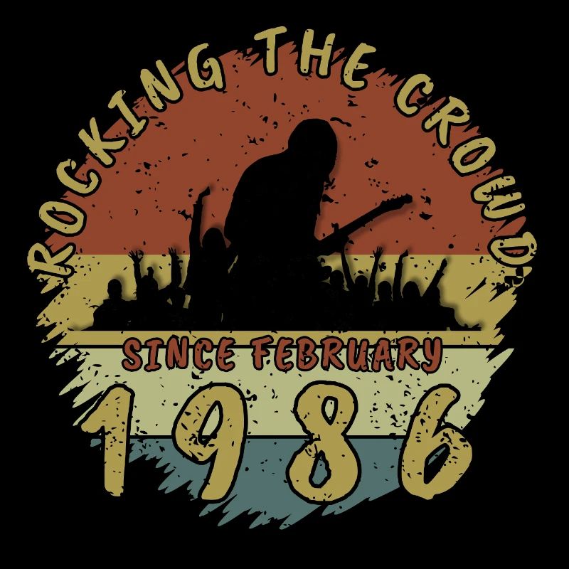 40. Geburtstag Rocking the crowd GIT 02/1986