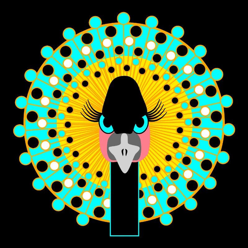 Vogel-Mädchen-Power