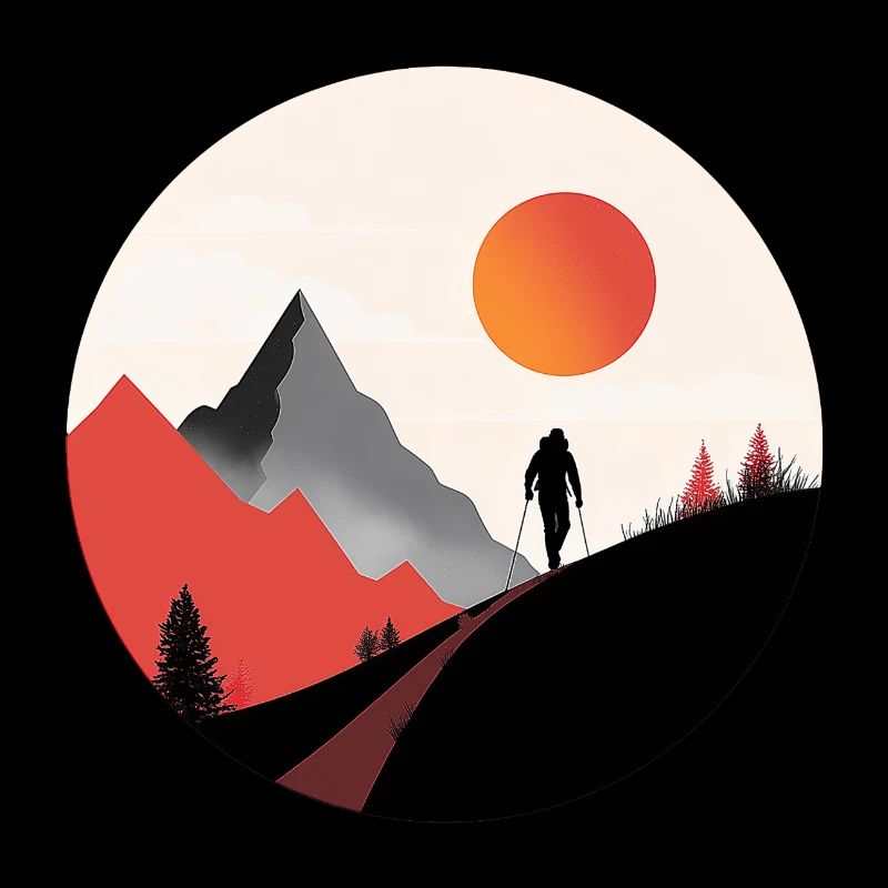 Walking in the mountains, a passion for hikers
