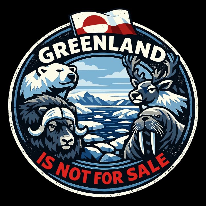 Drapeau du Groenland n’est pas à vendre