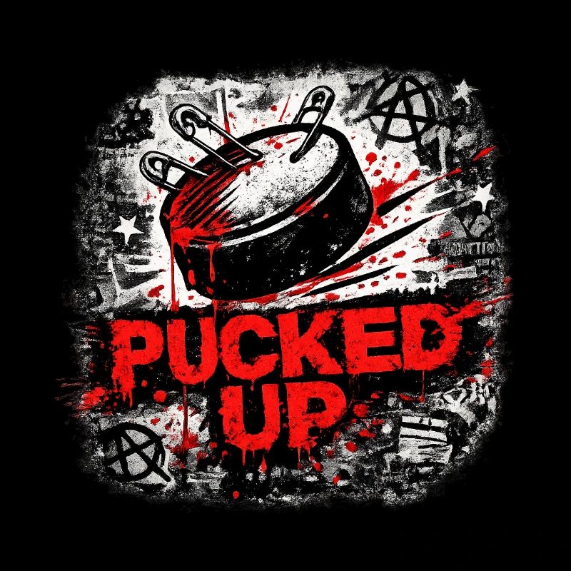 Punk graffitier déformé