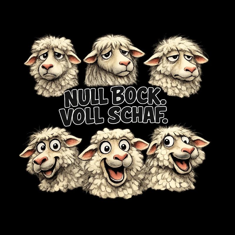 Schaf-Quintett: Null Bock Voll Schaf
