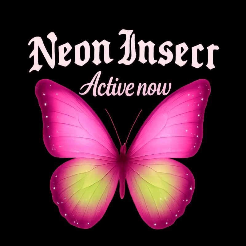 Idée cadeau pour les fans de Neon Butterfly Active Now