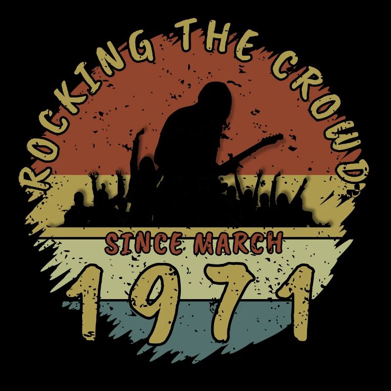 55e anniversaire Faire vibrer la foule GIT 03/1971