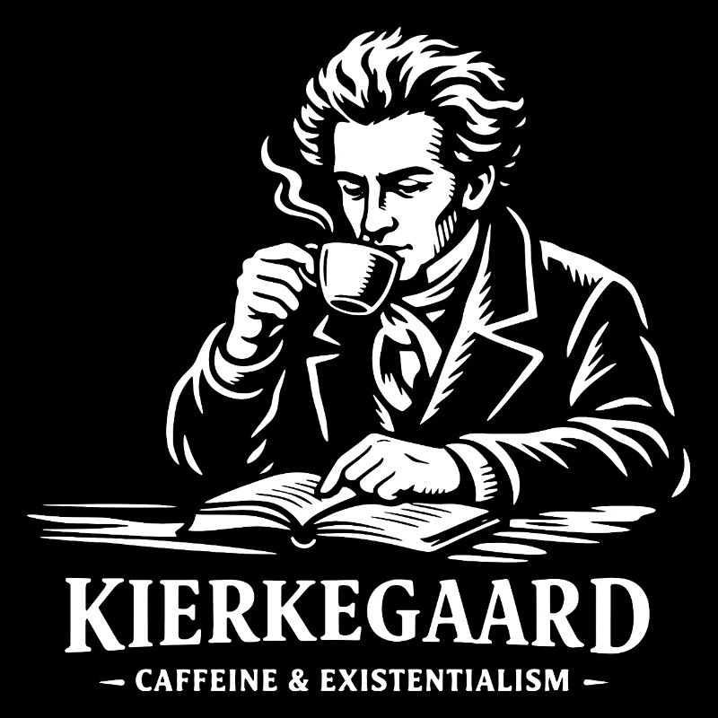 Kierkegaard Coffee Existentialisme