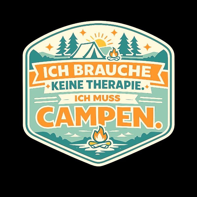 Camping humor: Goodbye therapy