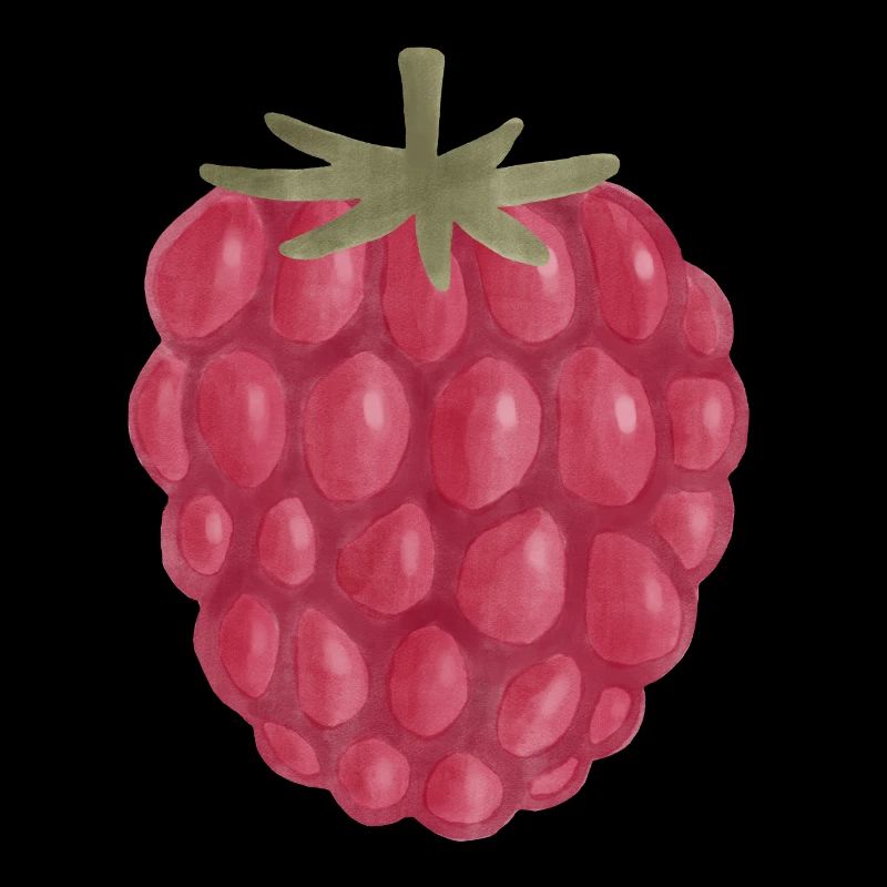 Raspberry Watercolor