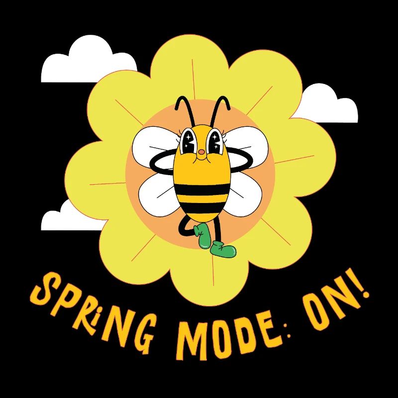 Spring Mode On – Cheerful Spring Motif