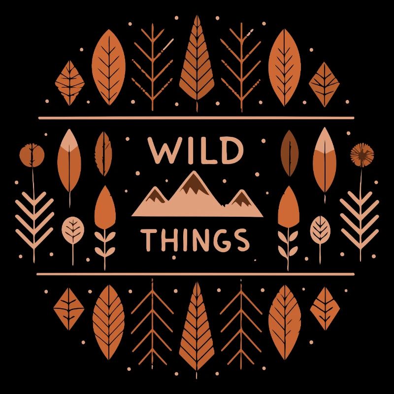 Wild Forest Natural Pattern