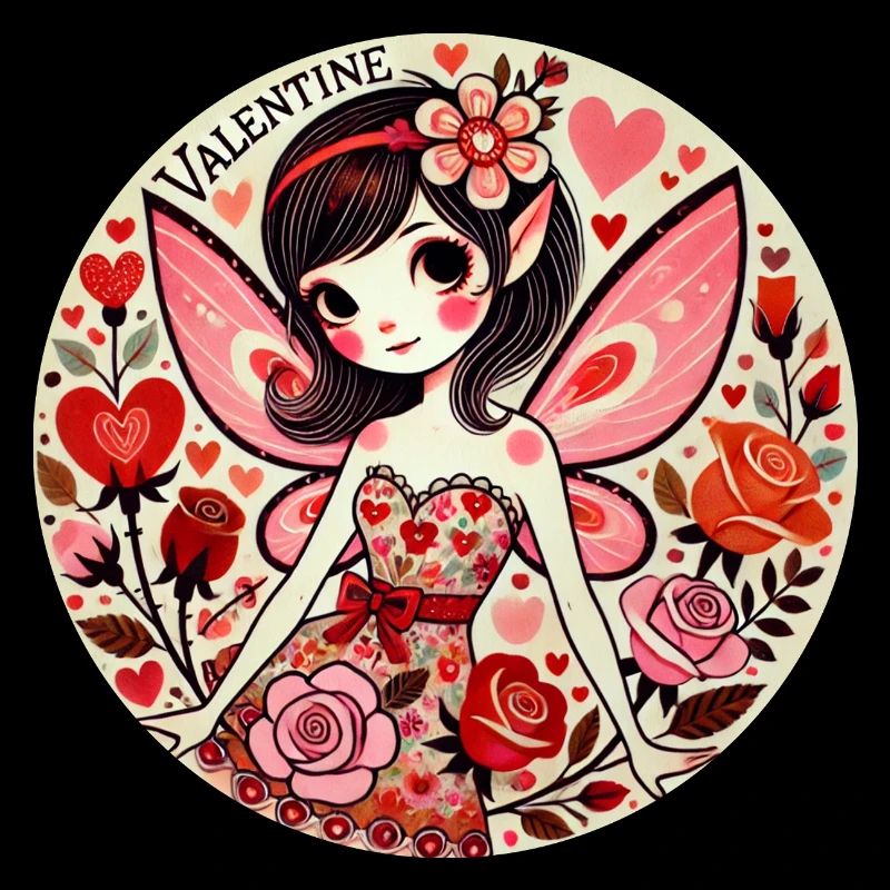 Fée de la Saint-Valentin Fleur