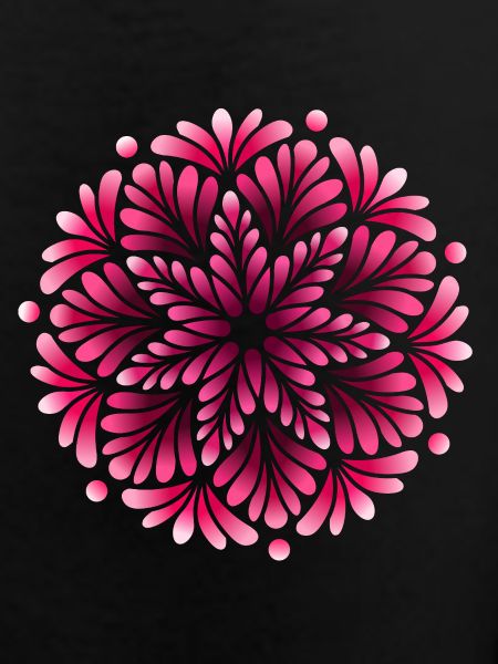 Mystic Berry Shadow Mandala