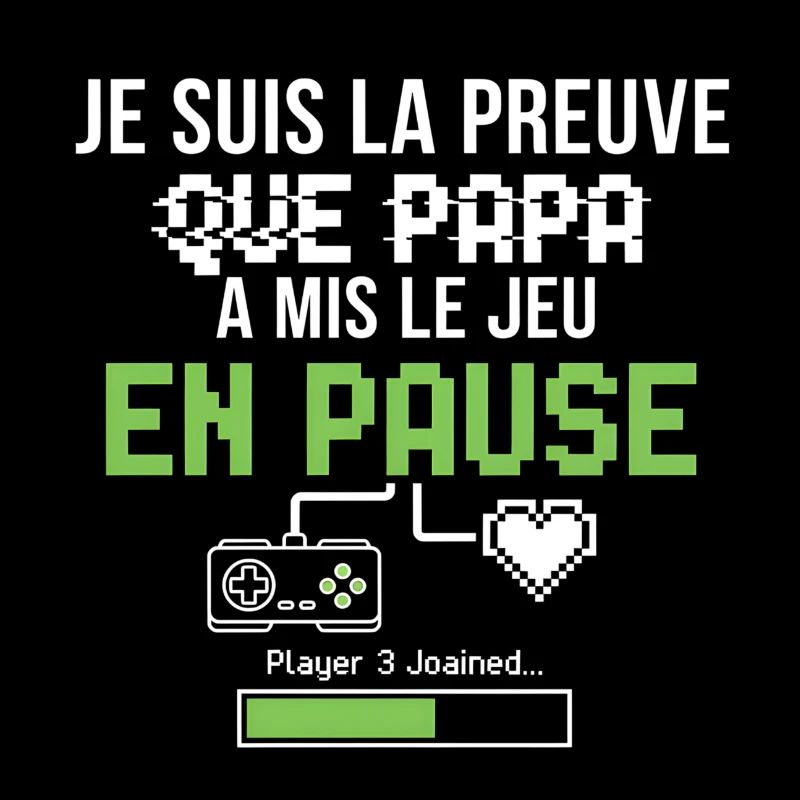 Pause Pixel Vert – Jeu Retro