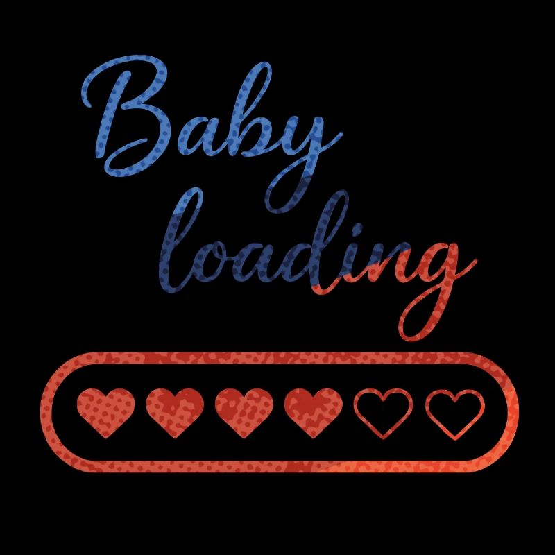 Baby Loading: Herz-Countdown