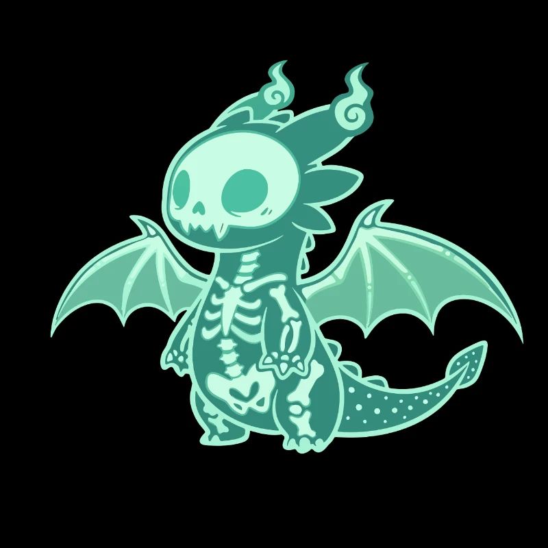 Dragon Ghost Vector