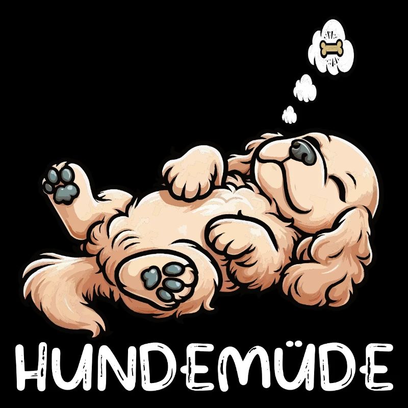 Hundemüde Cocker Spaniel Cockerhund Cockerbesitzer