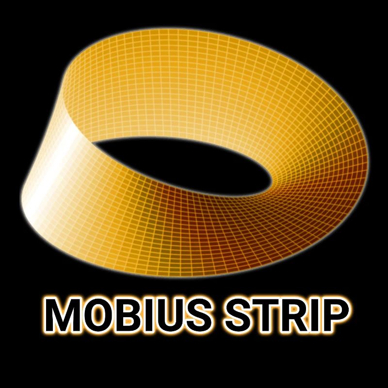 Ruban de Möbius Doré