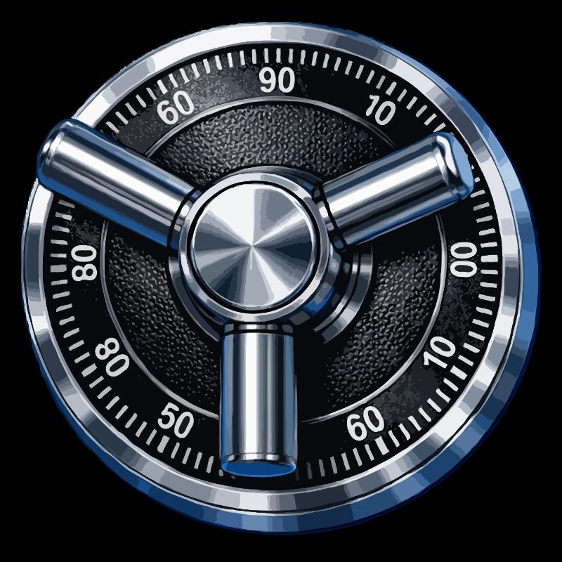 Security safe dial design