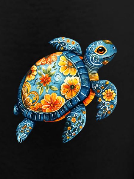 Floral Turtle