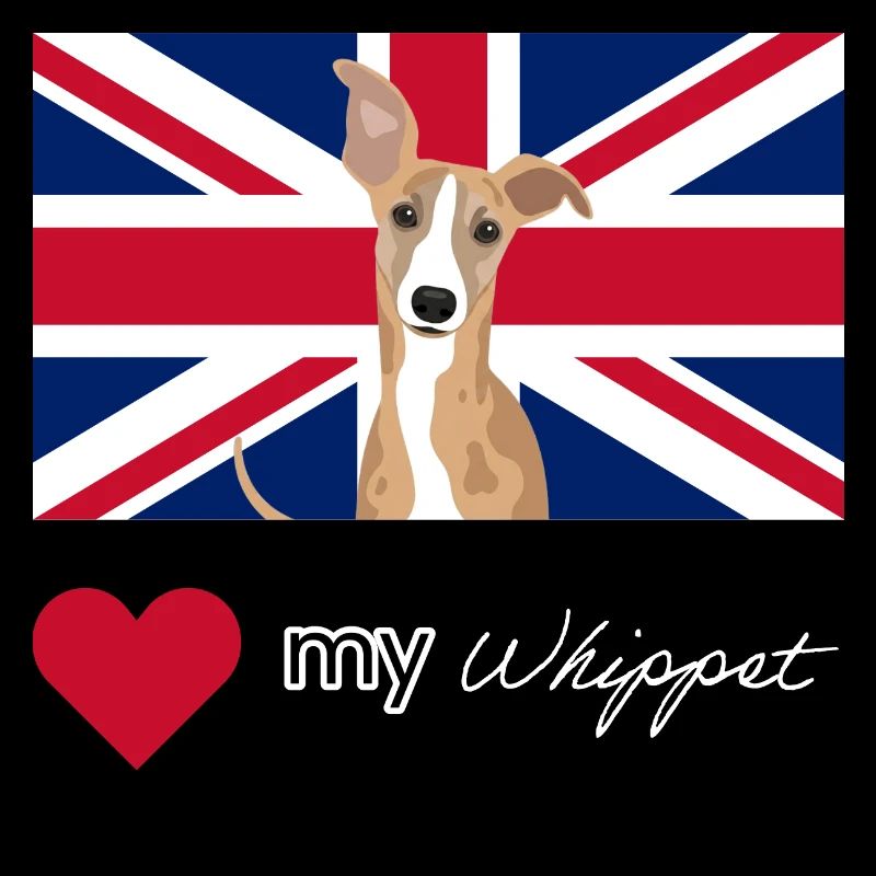 LUVMYWHIPPET (Blanc)