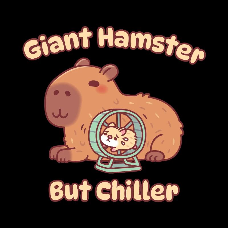 Cute Capybara Giant Hamster But Chiller