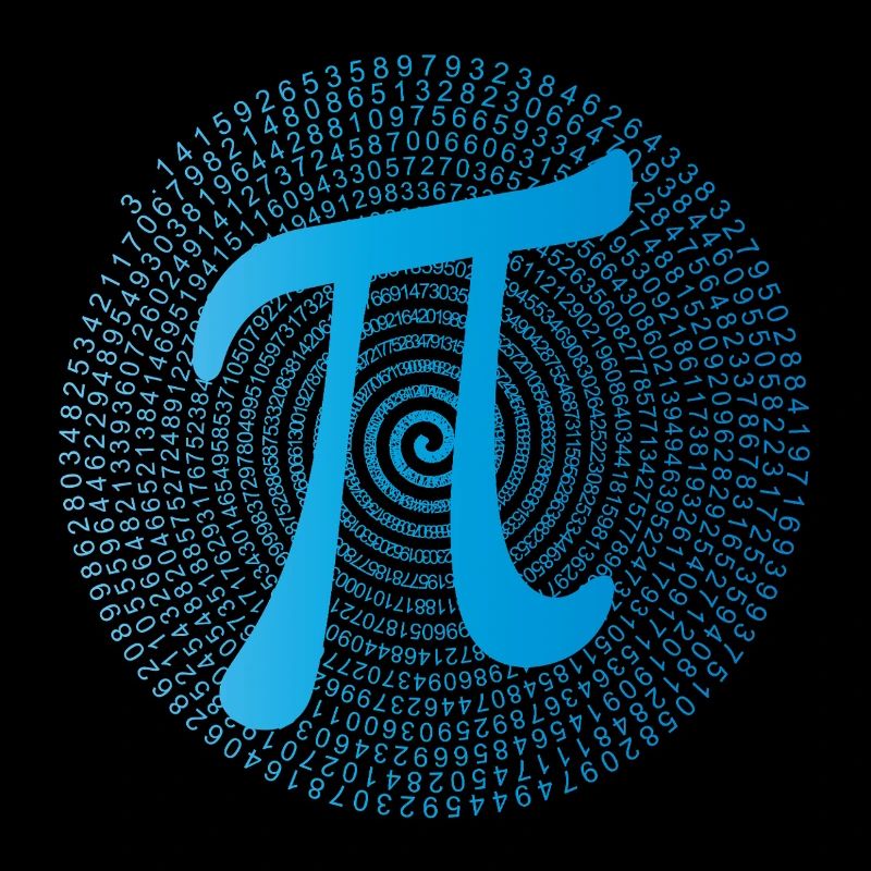 π (pi) in Data Spiral