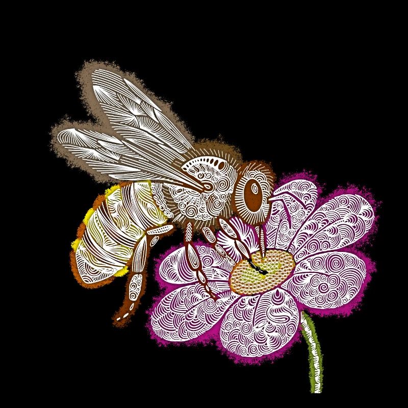 Zentangle Bee