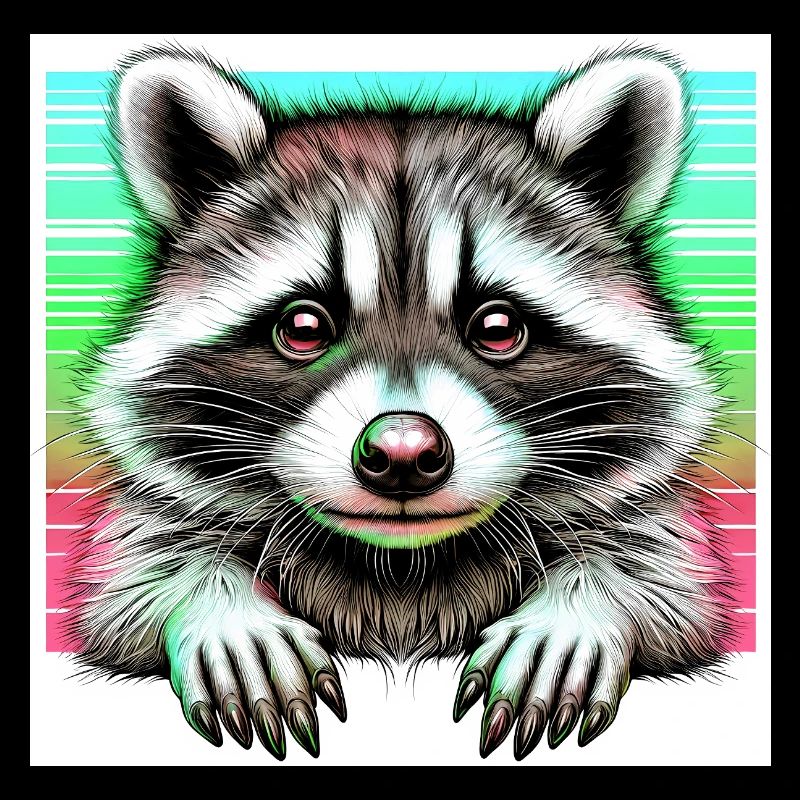Waschbär