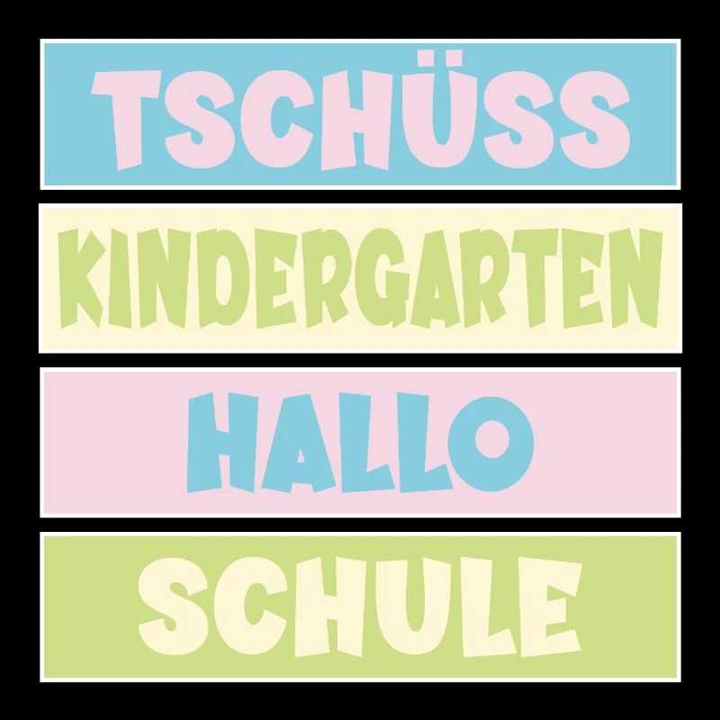 Abschied Kindergarten Einschulung