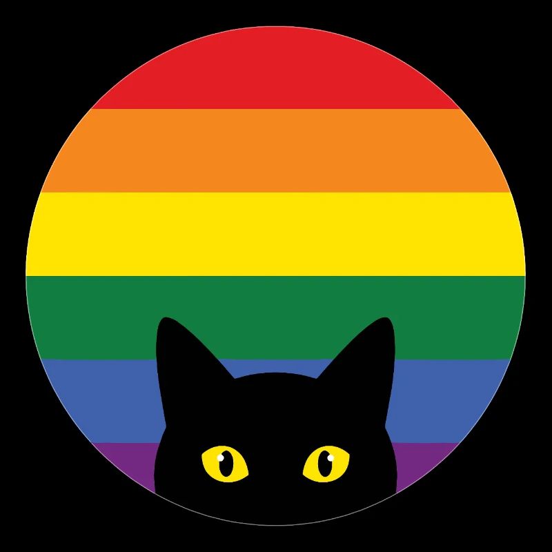 Pride Month LGBT – Späh-Katze
