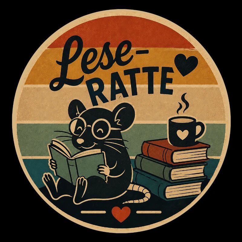 Leseratte Retro