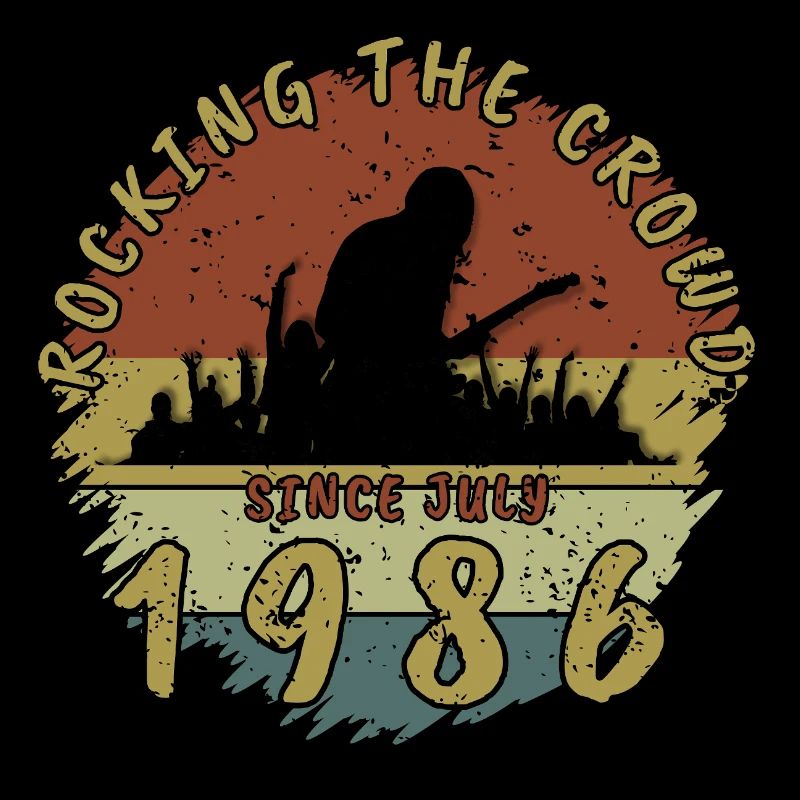 40. Geburtstag Rocking the crowd GIT 07/1986