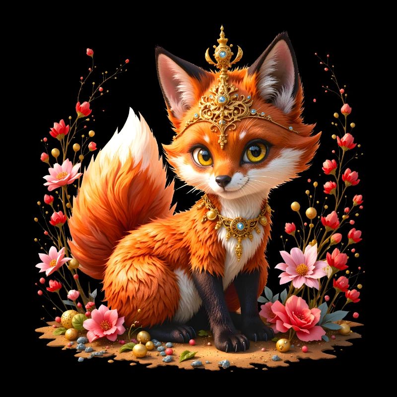 Bijoux floraux Fox