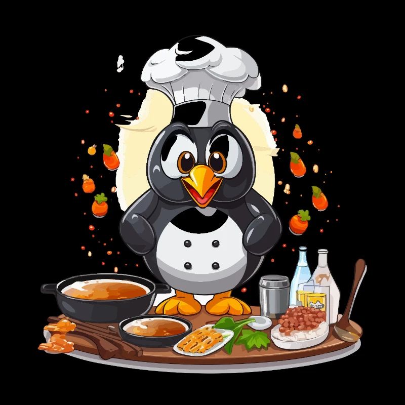 Küchenpinguin Chef Design