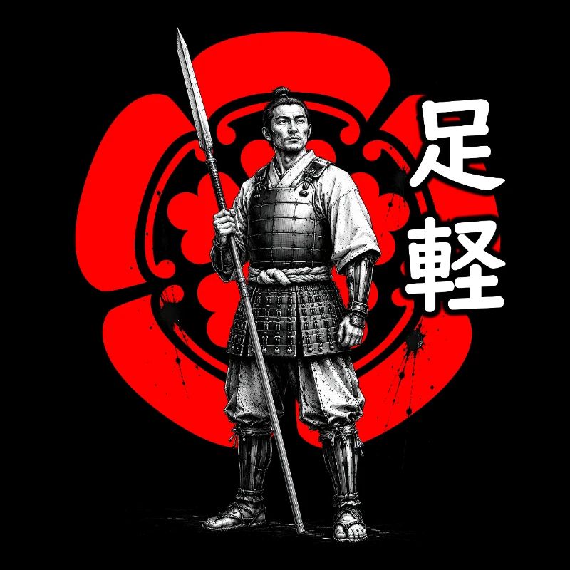 Ashigaru du clan Oda, période Sengoku
