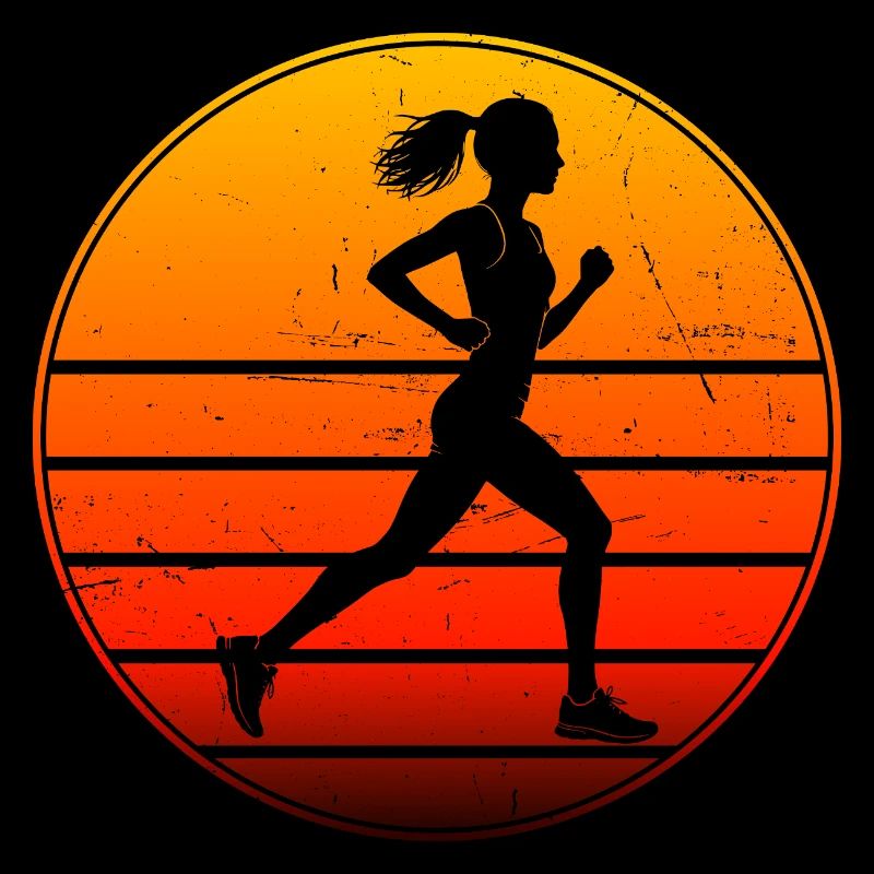 Geschenkidee für eine Joggerin mit Marathonlaufen