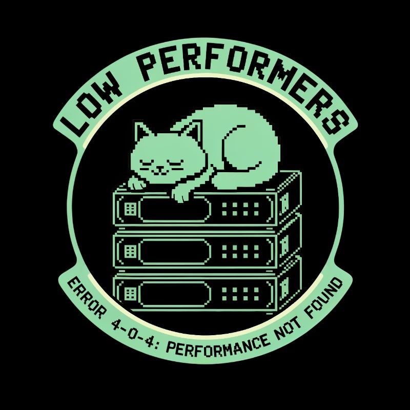 Low Performers Katze Server Pixel Art
