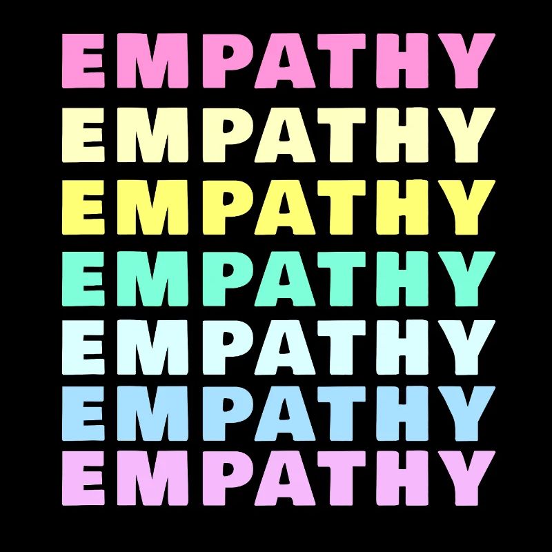 Empathie Regenbogen Pastell Optik