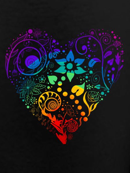 Rainbow Heart