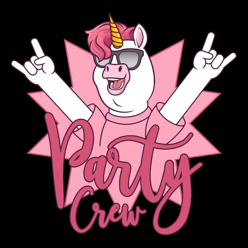 Party Crew Einhorn