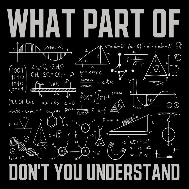 Quelle partie de ne comprenez-vous pas Funny Math