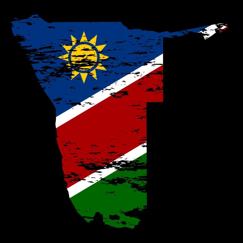 Namibia Landkarte used