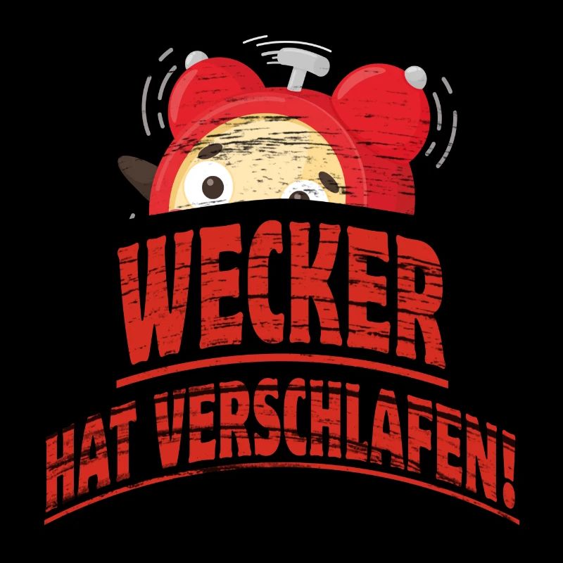Wecker hat verschlafen