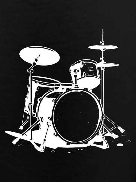 Drum Set Drawing