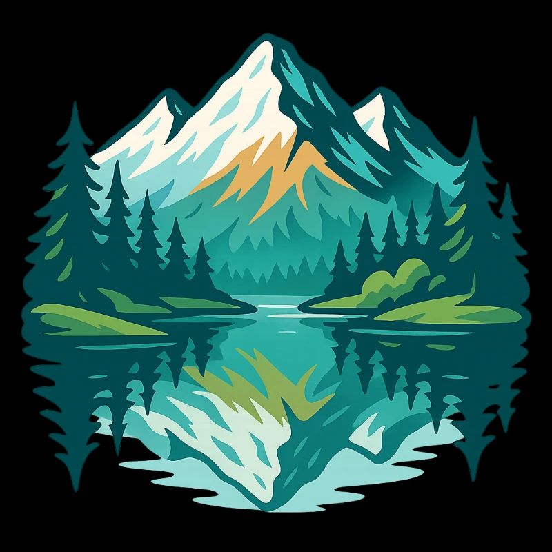 Réflexion alpine