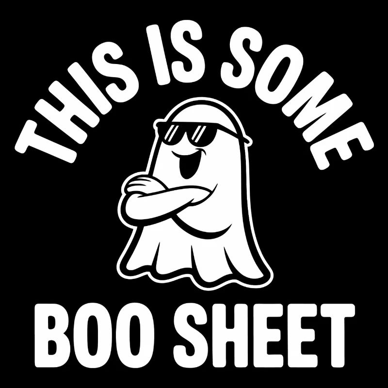 Boo Sheet Ghost mit Sonnenbrille