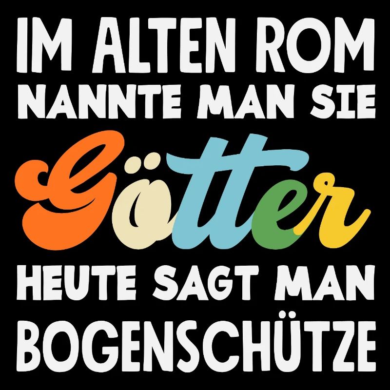 Ich gehe Bogenschießen