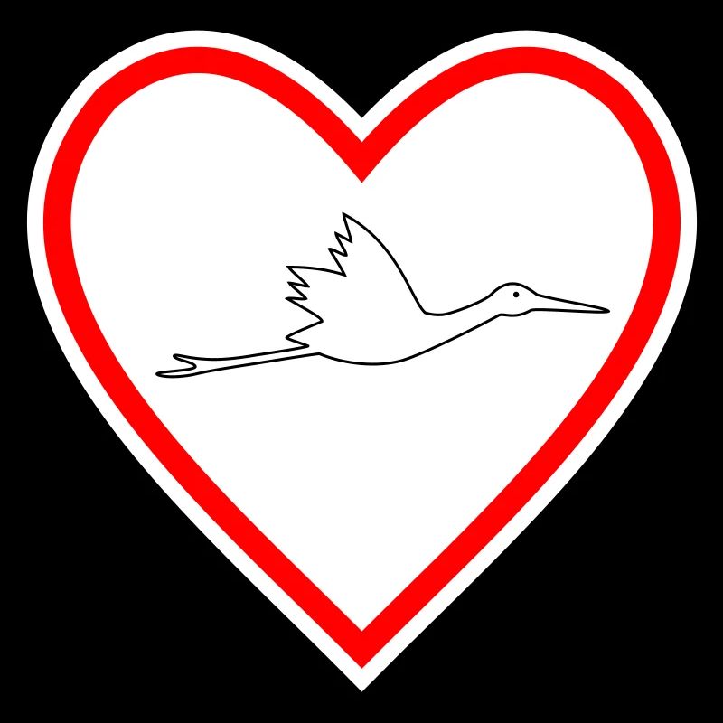 Heart Stork