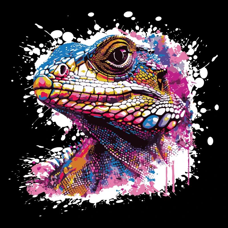 Lizard Graffiti